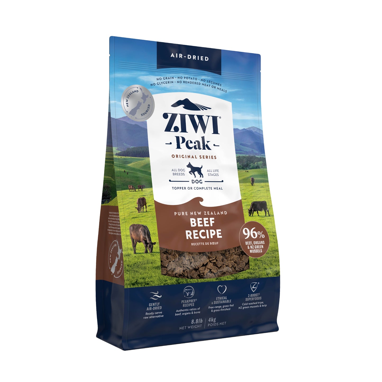 Ziwi Peak Air Dried Beef Dry Dog Food