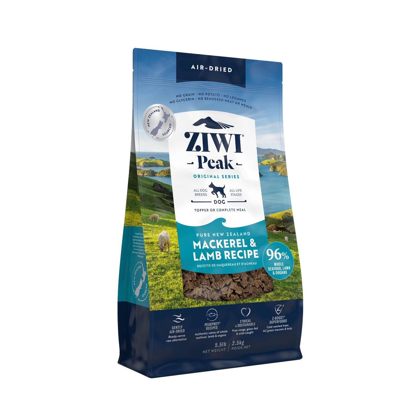 Ziwi Peak Air Dried Mackerel & Lamb Dry Dog Food