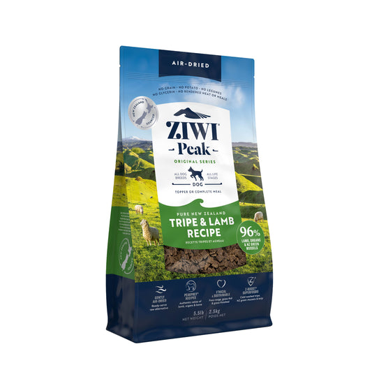 Ziwi Peak Air Dried Tripe & Lamb Dry Dog Food