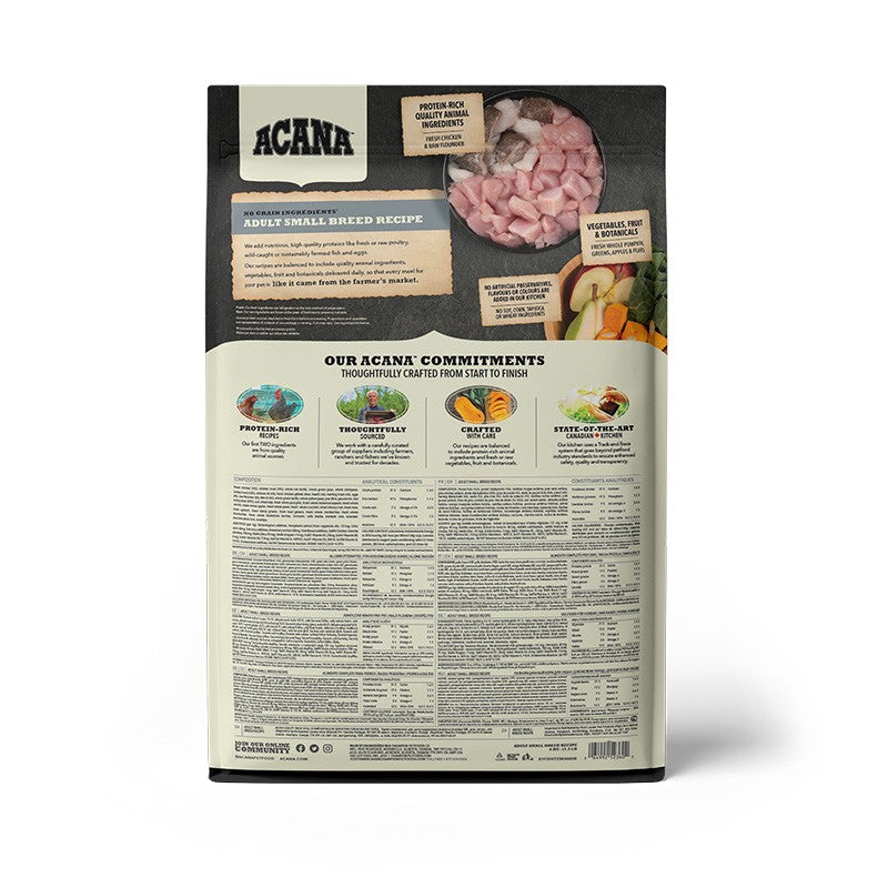 Acana Small Breed Adult Dry Dog Food