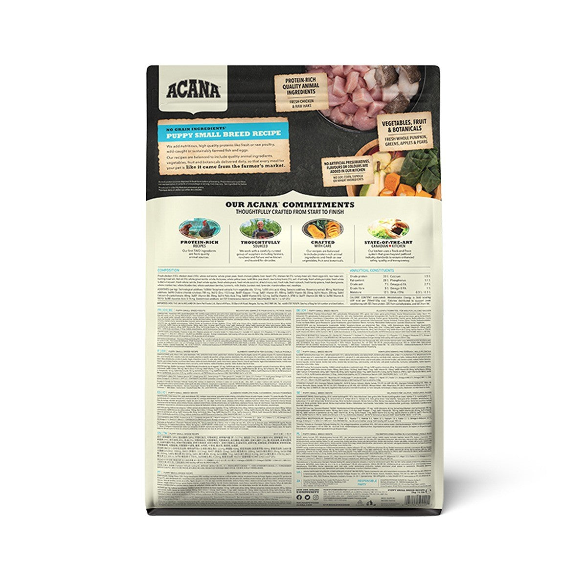 ACANA Small Breed Puppy Dry Food Recipe