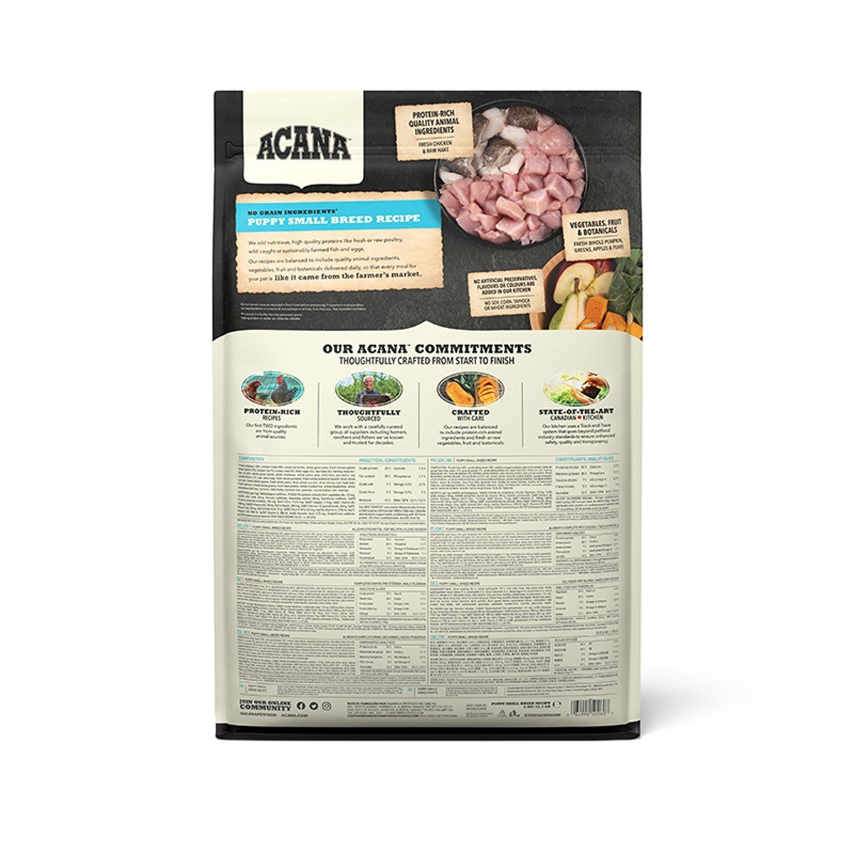 ACANA Small Breed Puppy Dry Food Recipe
