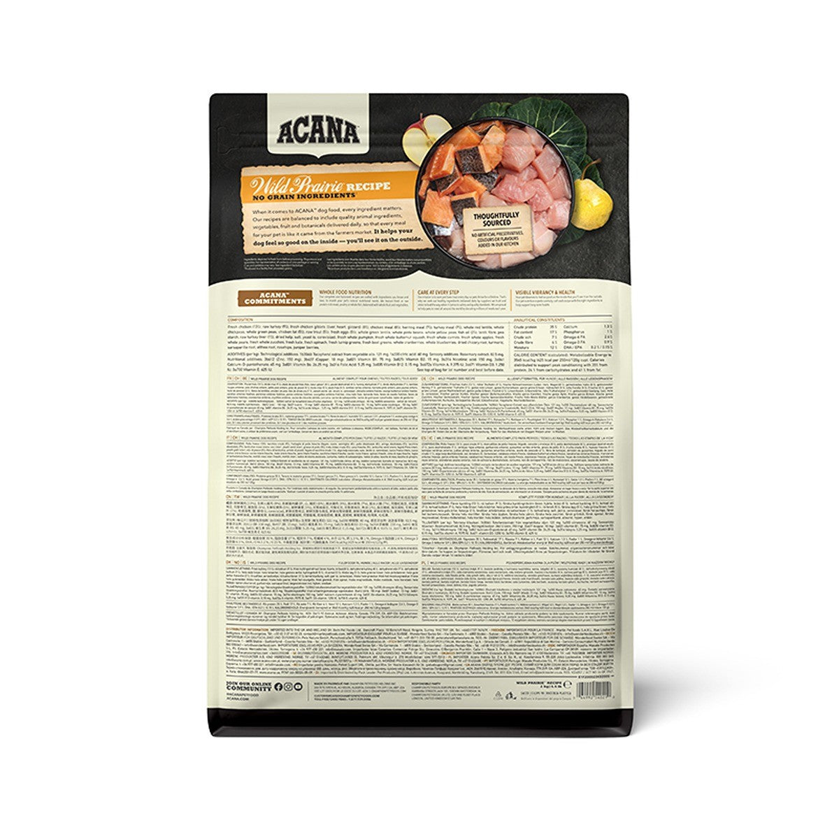 ACANA Highest Protein Wild Prairie Dog Food Recipe