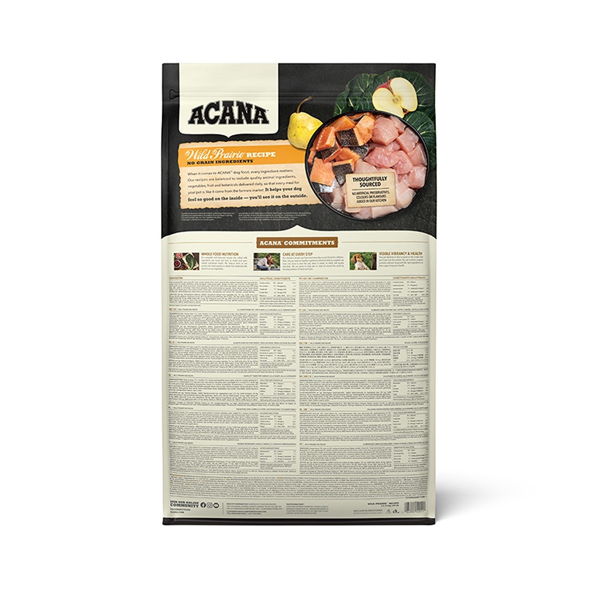ACANA Highest Protein Wild Prairie Dog Food Recipe