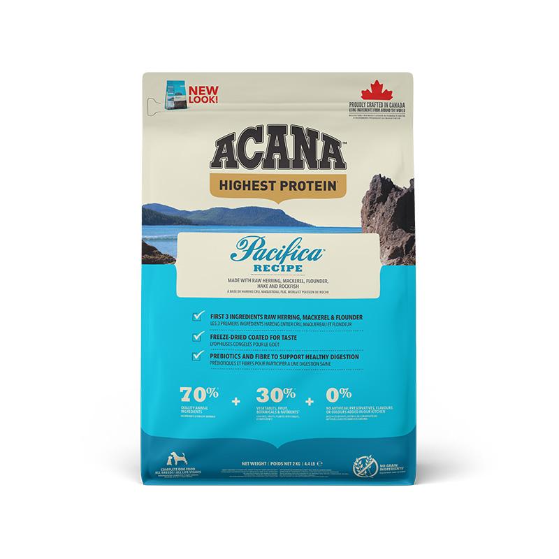 ACANA Highest Protein Pacifica  Dog Recipe