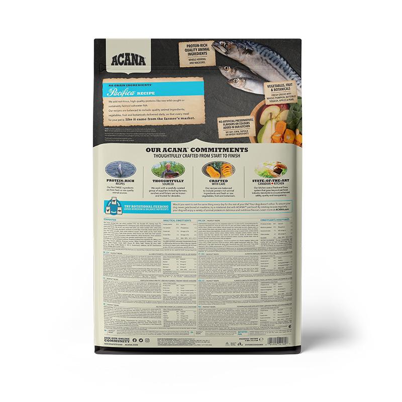 ACANA Highest Protein Pacifica  Dog Recipe