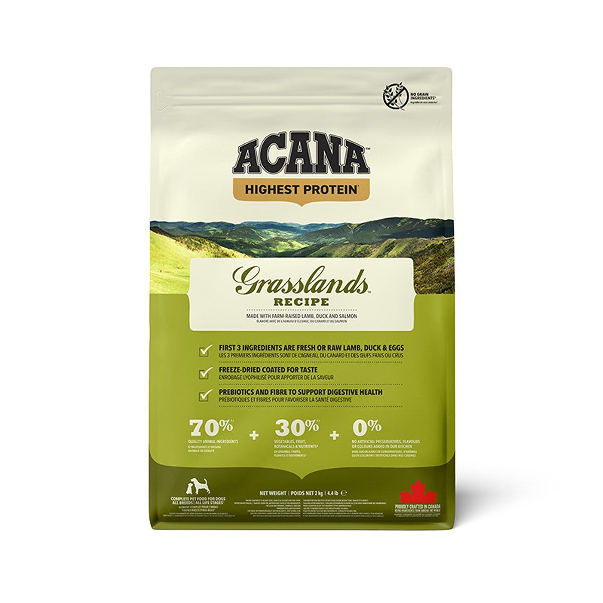 ACANA Highest Protein Grasslands Dog Food Recipe