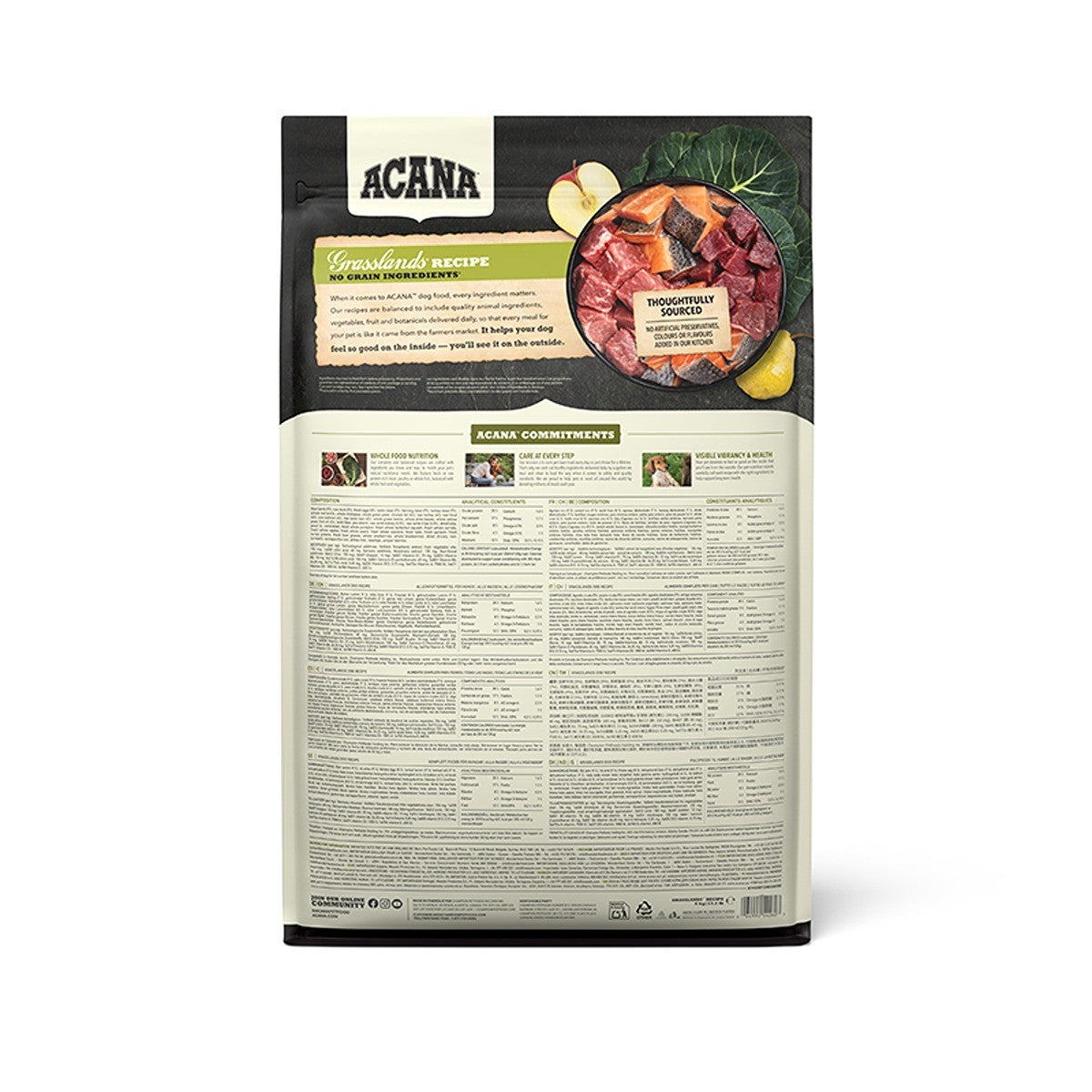 ACANA Highest Protein Grasslands Dog Food Recipe