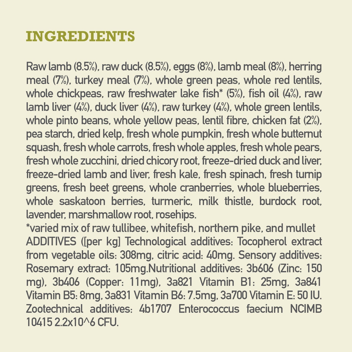 ACANA Highest Protein Grasslands Dog Food Recipe