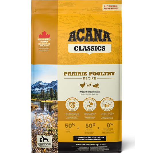 ACANA Prairie Poultry Dry Dog Food Recipe