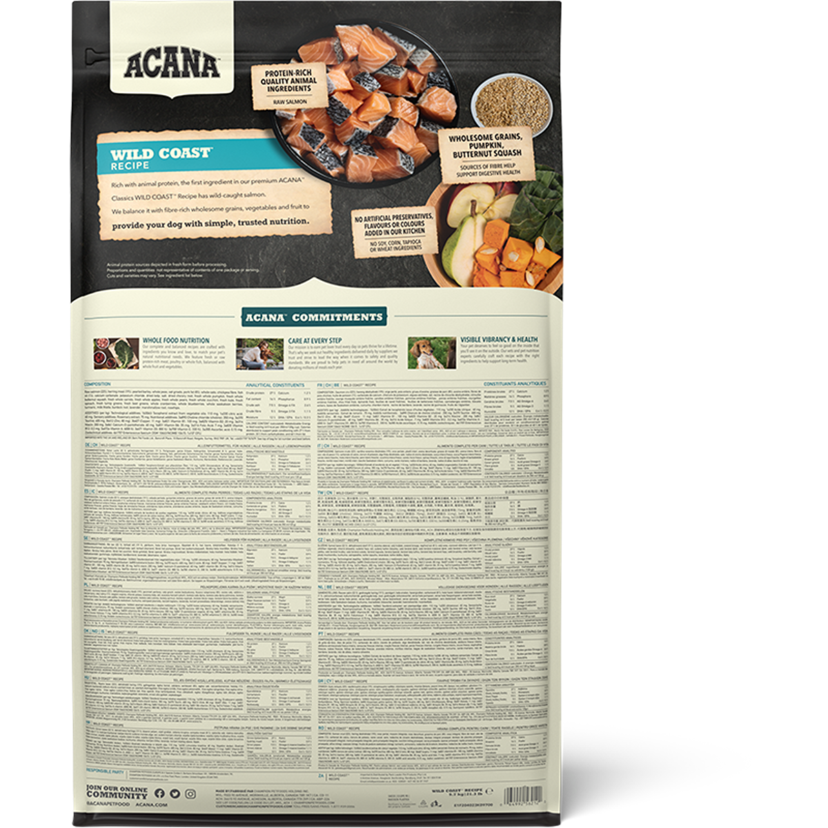 ACANA Classics Wild Coast Recipe Dry Dog Food