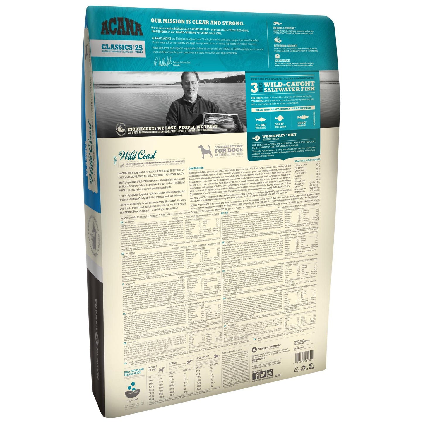 ACANA Classics Wild Coast Recipe Dry Dog Food