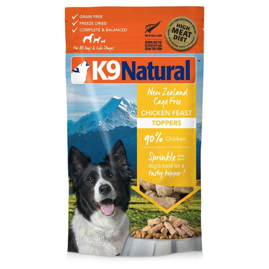 K9 Natural Freeze Dried Chicken Dog Food Topper