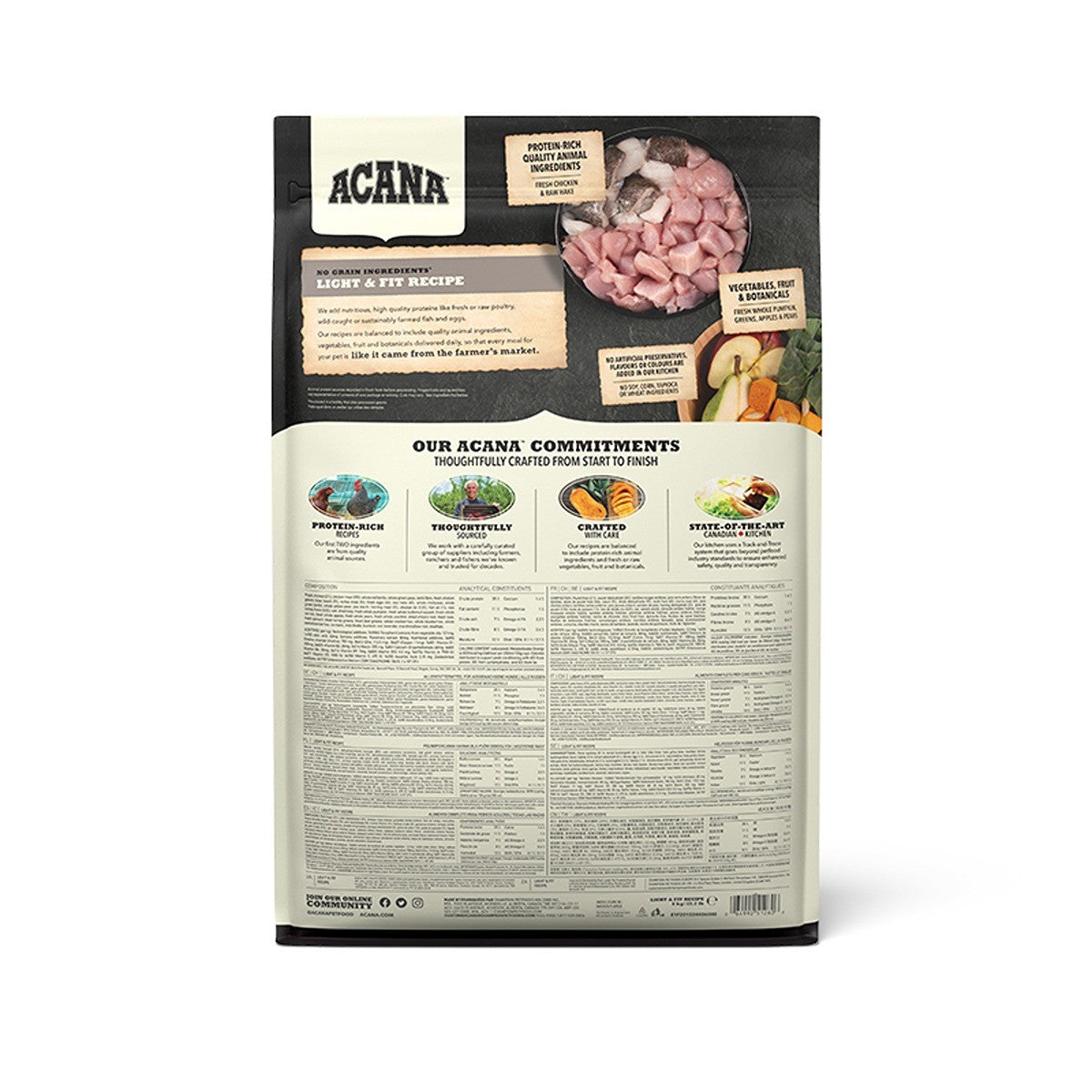 ACANA Light & Fit Dry Dog Food Recipe