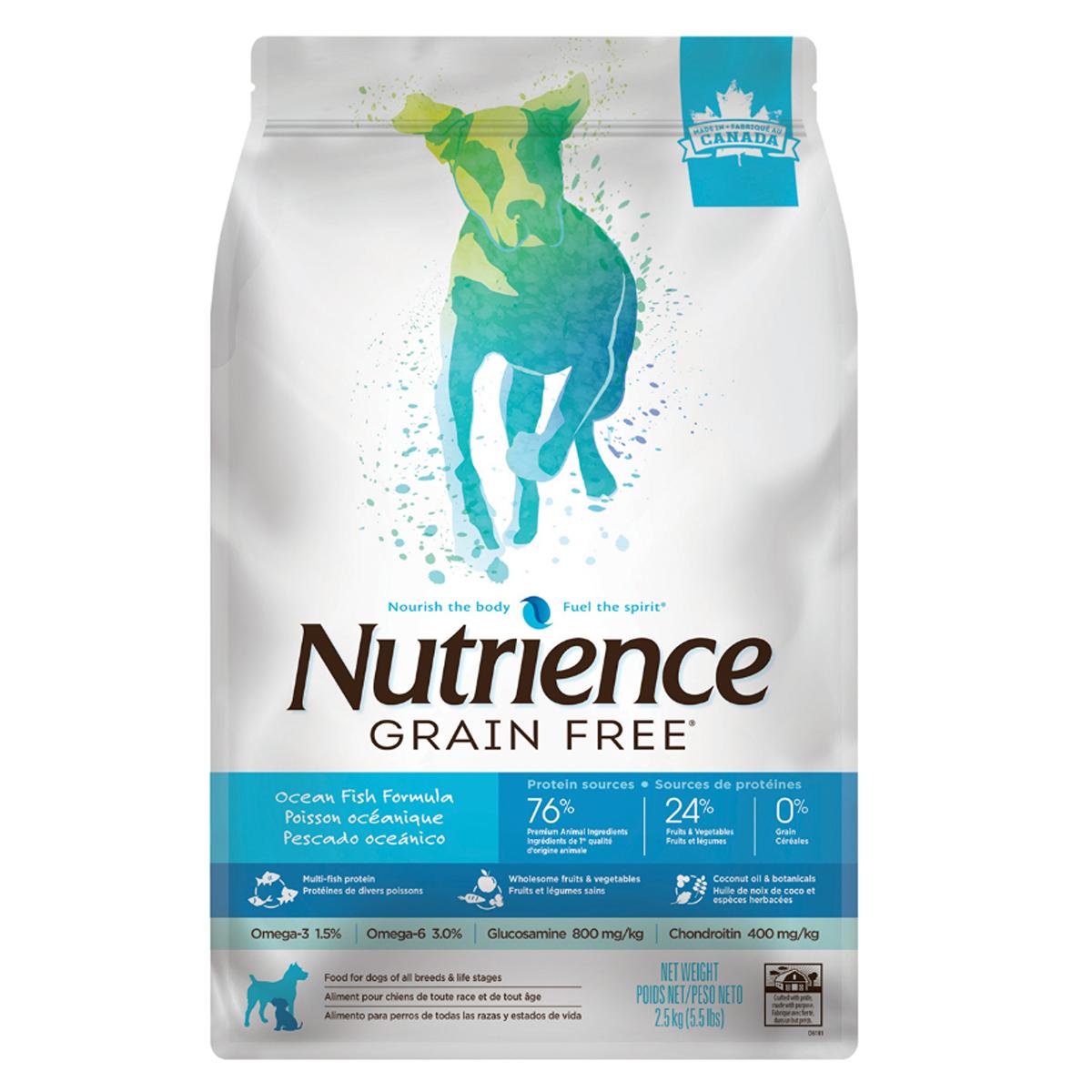 Nutrience Grain Free Ocean Fish Dry Dog Food