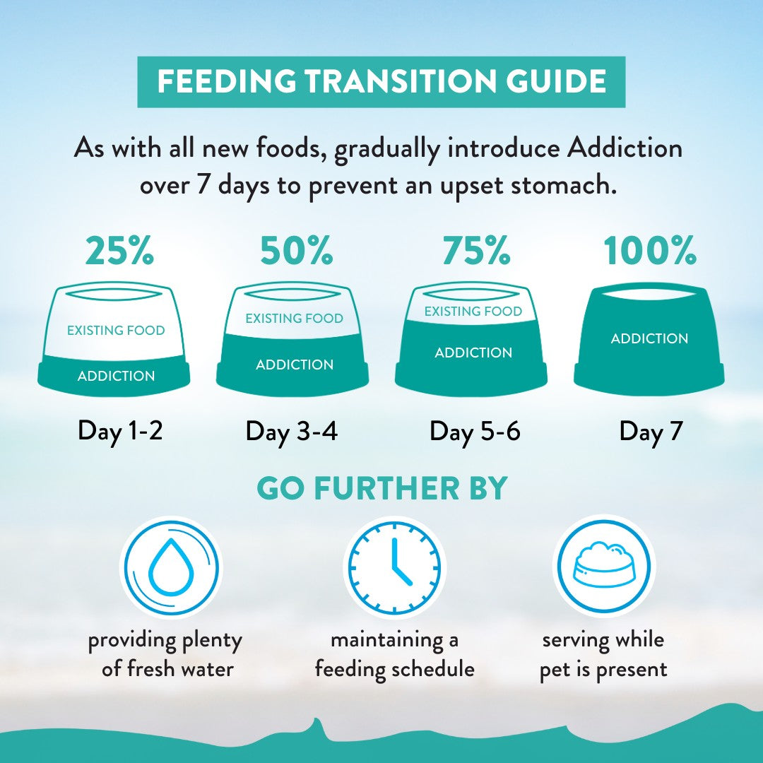 Addiction Salmon Bleu Skin & Coat Dry Puppy Food