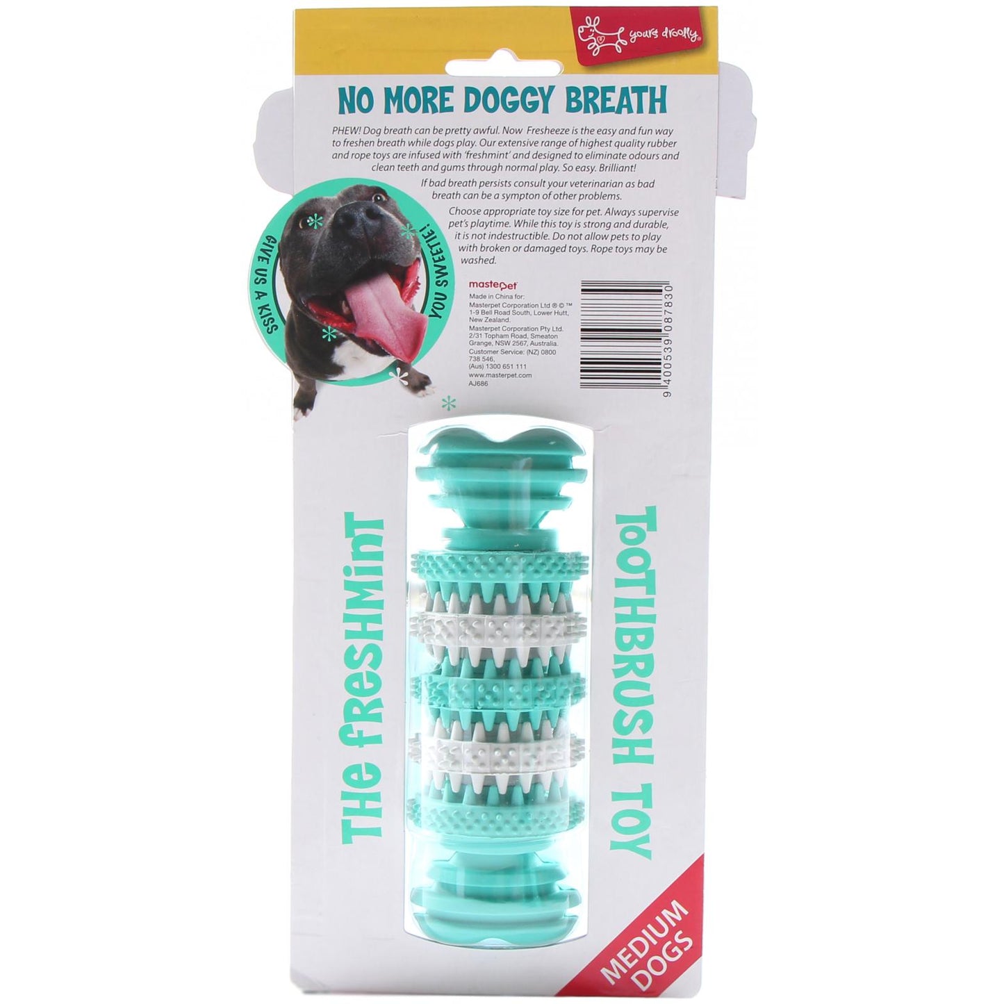 Yours Droolly Fresheeze Rotating Dental Bone