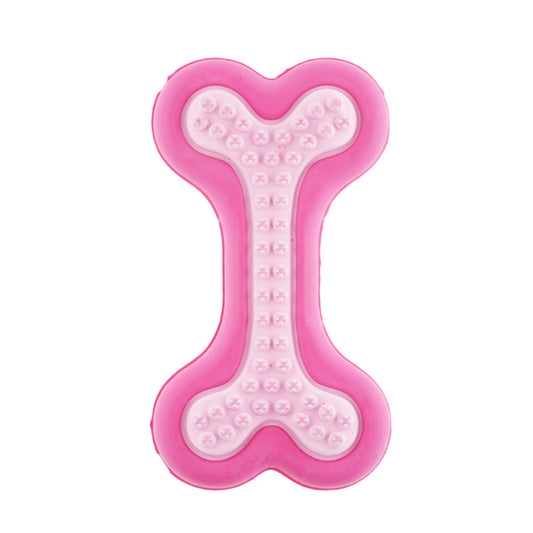 Yours Droolly Dental Bone Massager Puppy Toy