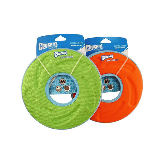Chuckit ZipFlight Disc Dog Toy - Assorted Colours