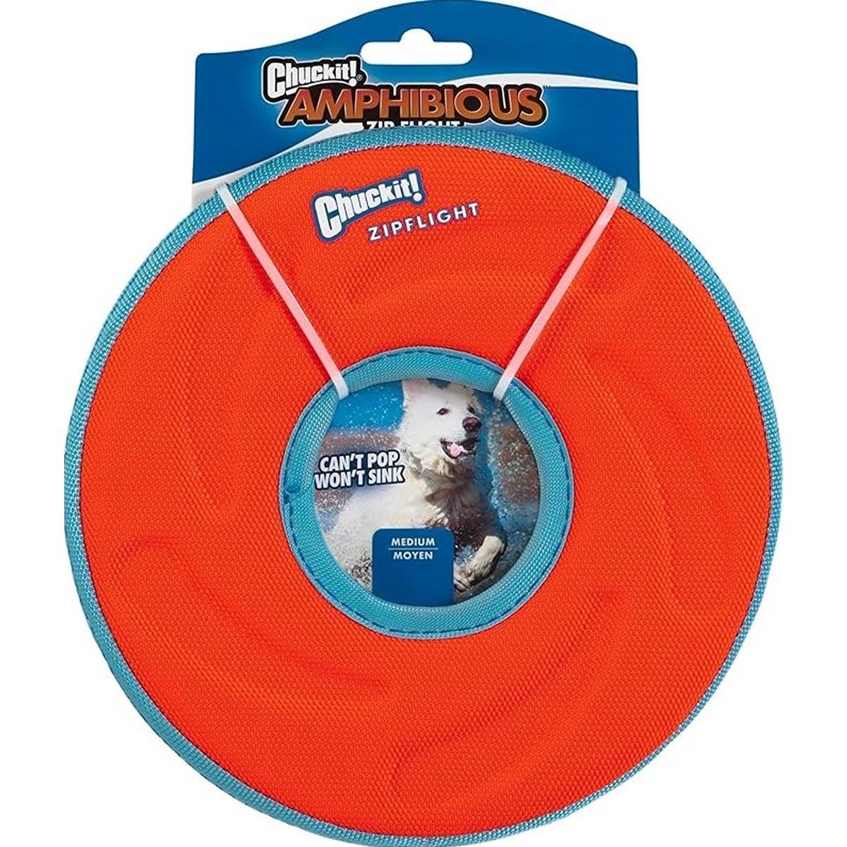 Chuckit ZipFlight Disc Dog Toy - Assorted Colours