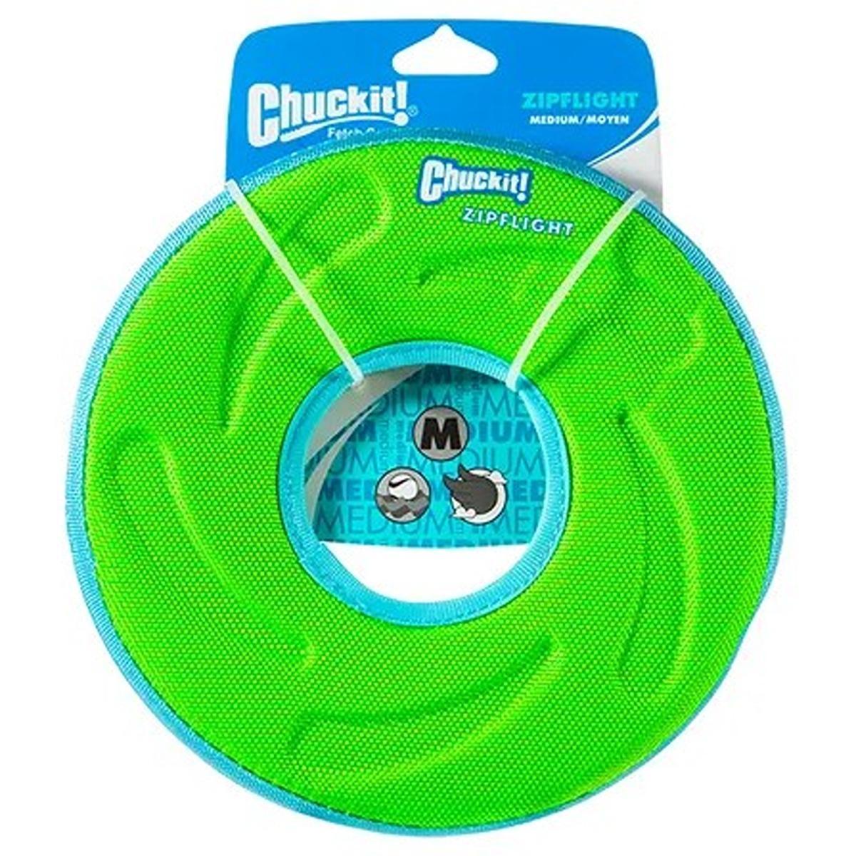 Chuckit ZipFlight Disc Dog Toy - Assorted Colours