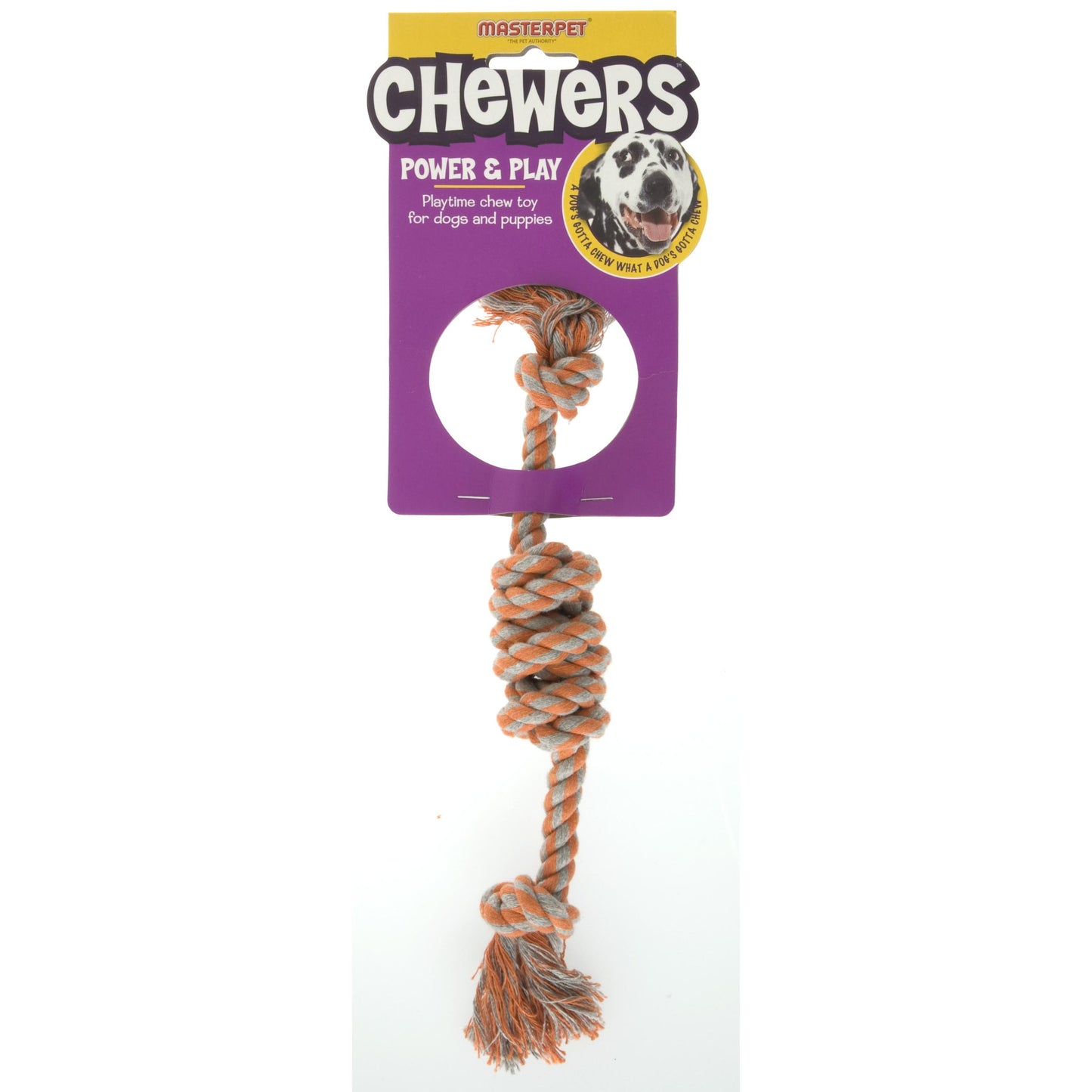 Yours Droolly Chewers Rope Knot Dog Toy