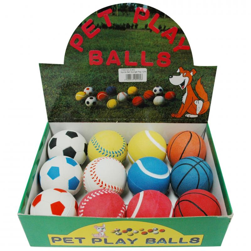 Yours Droolly Playmates Sponge Sport Ball
