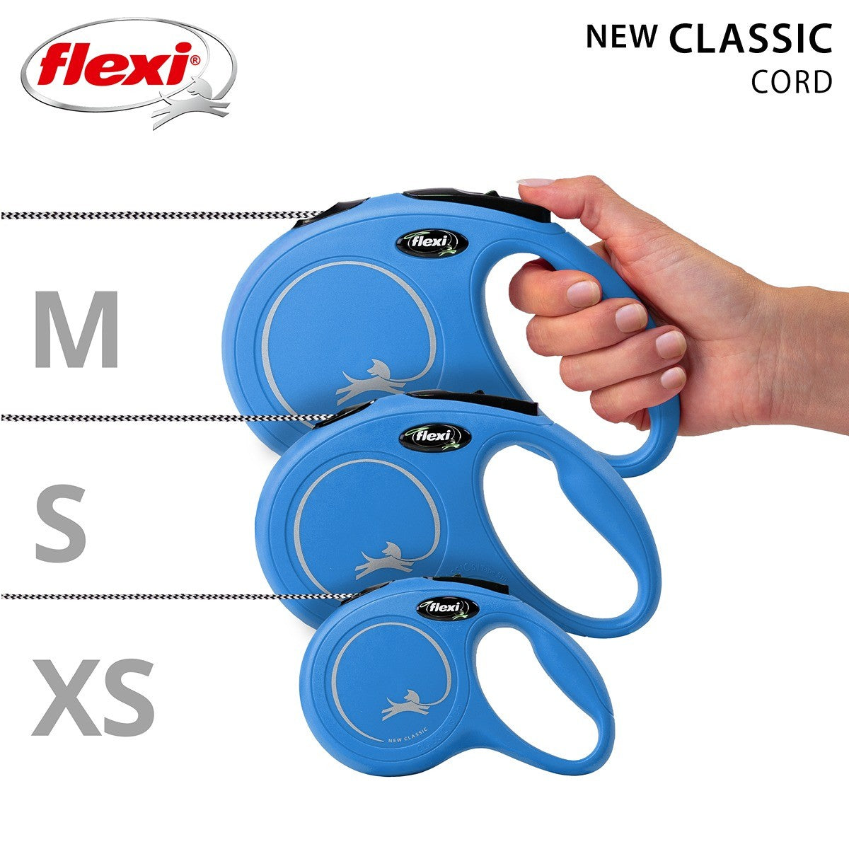 Flexi Classic CORD Retractable Leash 8m