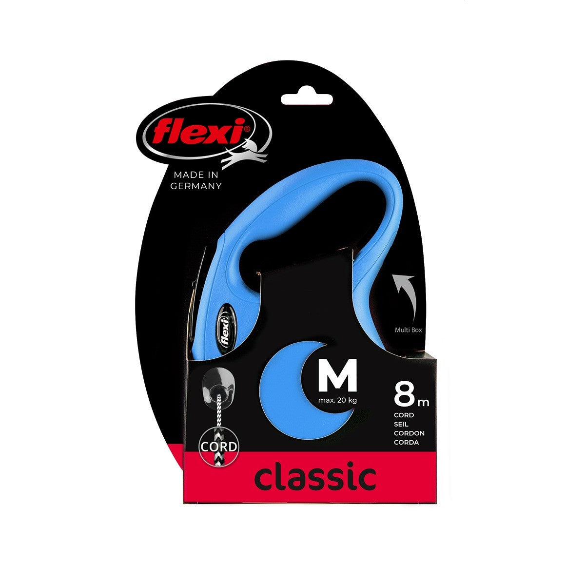 Flexi Classic CORD Retractable Leash 8m