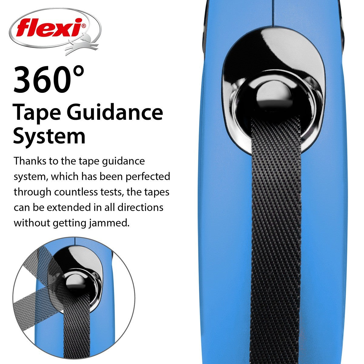 Flexi Classic Tape Retractable Leash 5m