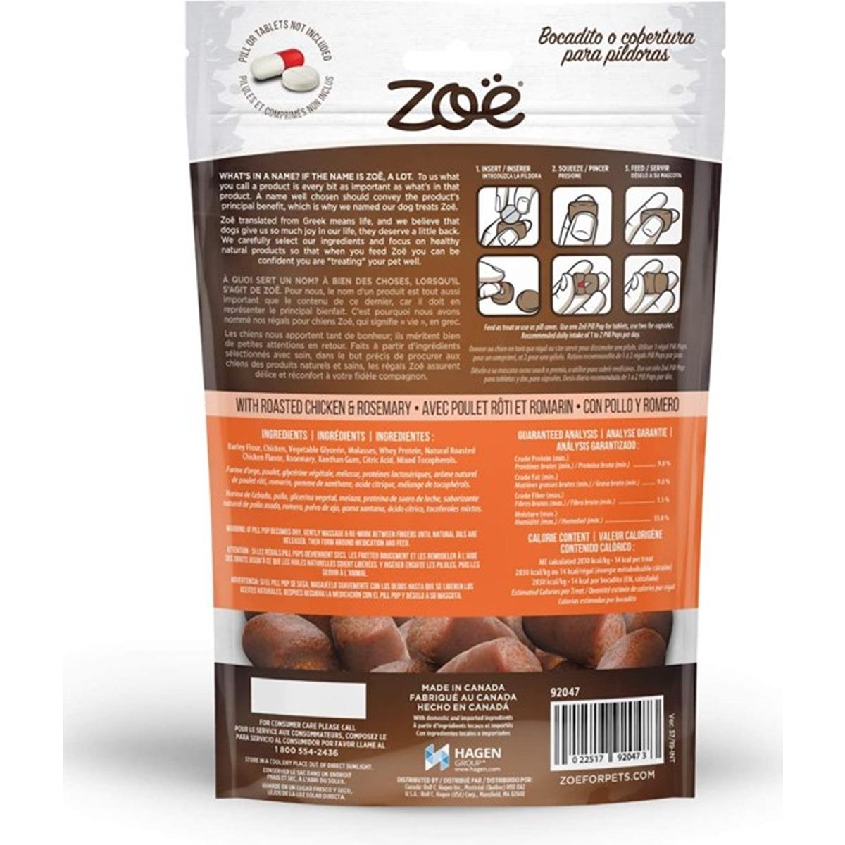 Zoe Pill Pops Roasted Chicken with Rosemary