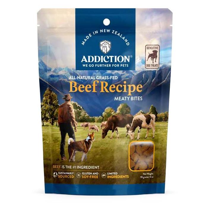 Addiction Beef Meaty Bites Dog Treats