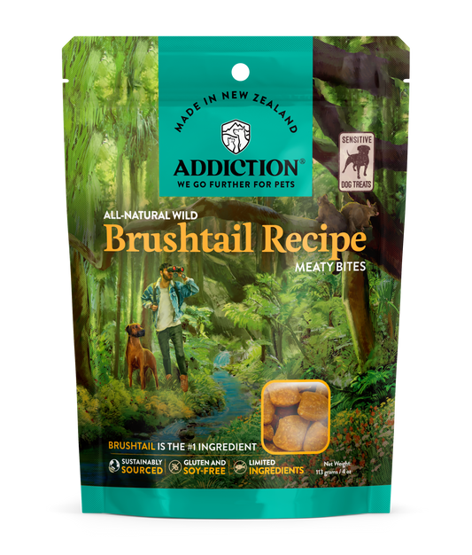 Addiction Brushtail Meaty Bites Dog Treats