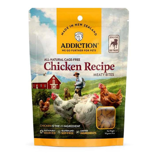 Addiction Chicken Meaty Bites Dog Treats