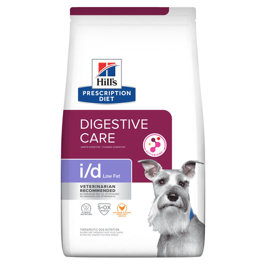 Hill's Prescription Diet i/d Low Fat Digestive Care Chicken Dry Dog Food