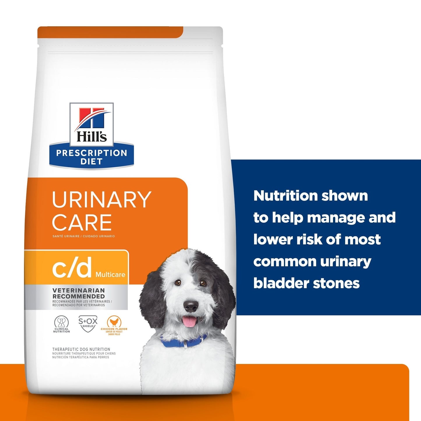 Hill's Prescription Diet c/d Multicare Urinary Care Chicken Dry Dog Food