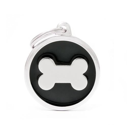My Family Tag Classic Black Bone