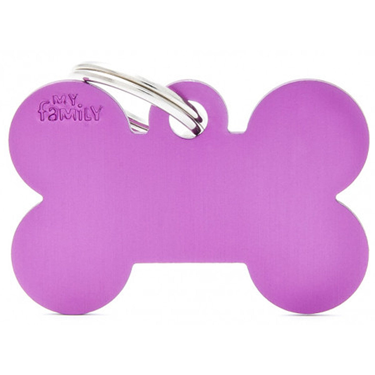My Family Basic Bone Pet ID Tag