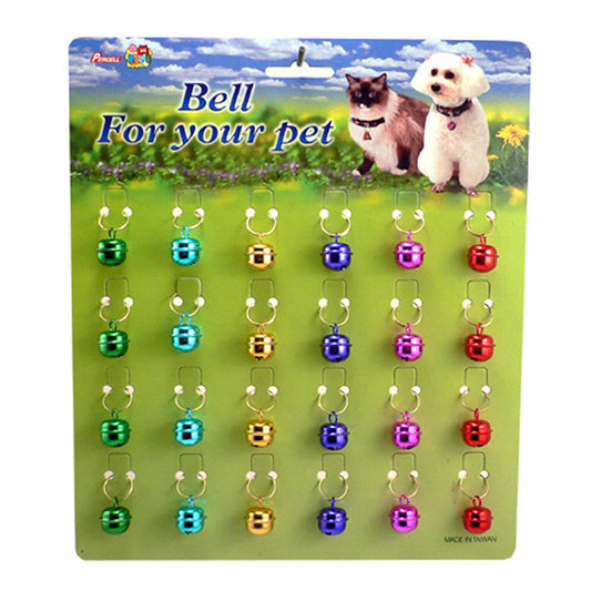 Percell Coloured Cat Bell- Single