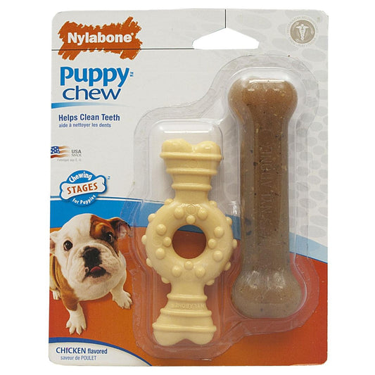 Nylabone Puppy Twin Pack Petite