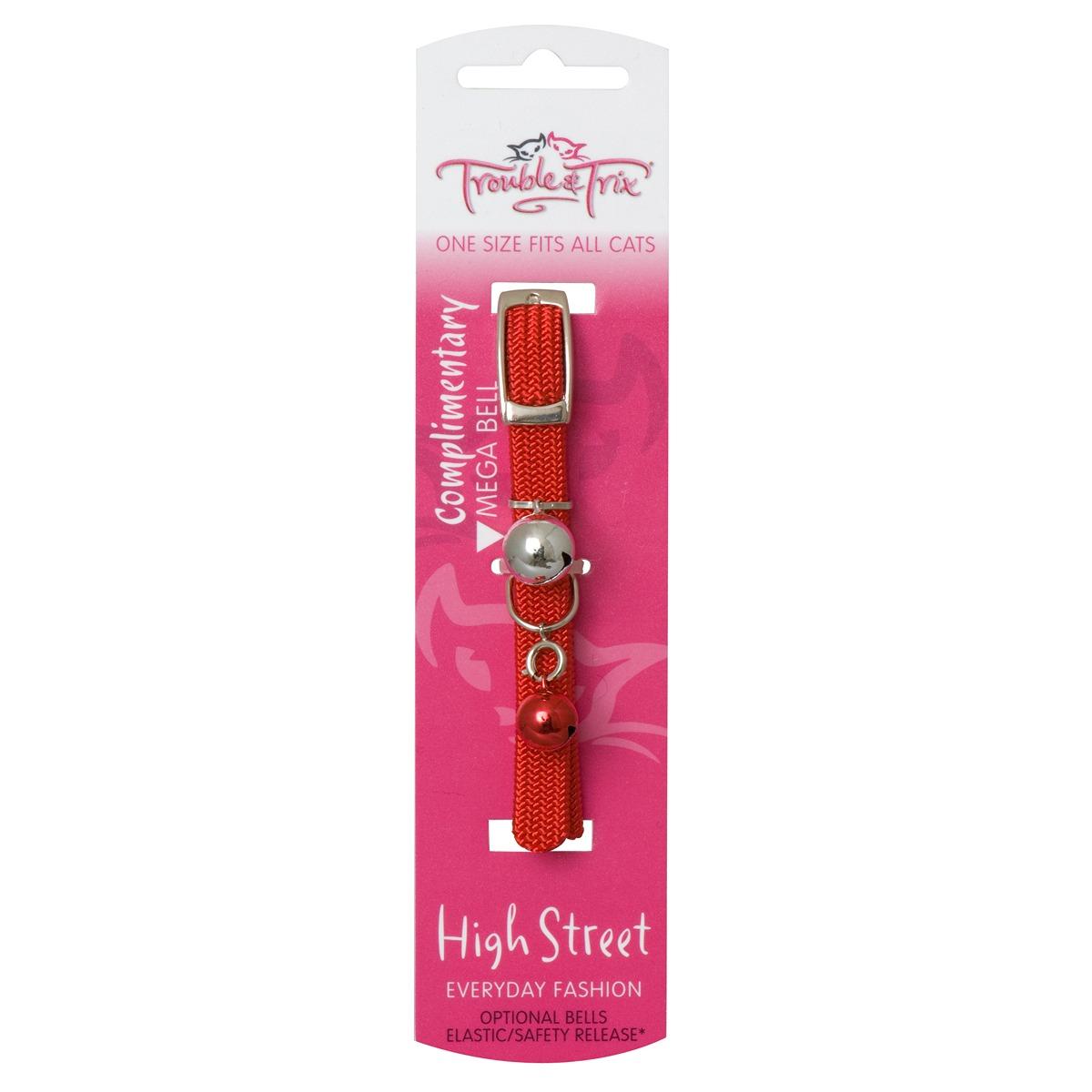 Trouble & Trix High Street Cat Collar - Stretch