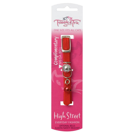 Trouble & Trix High Street Cat Collar - Stretch