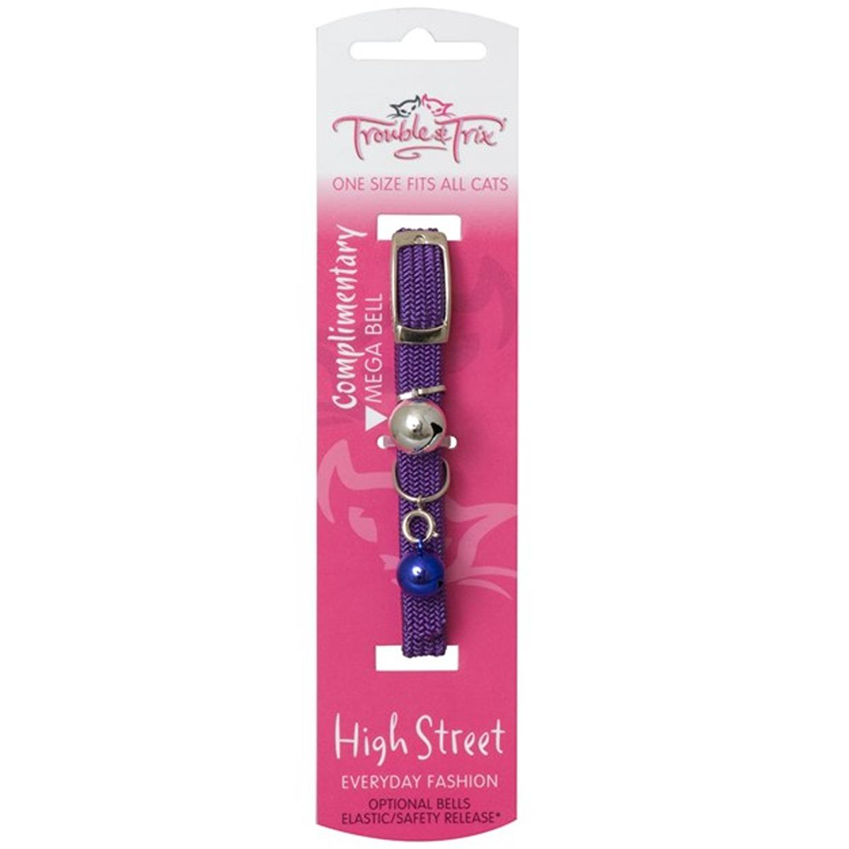 Trouble & Trix High Street Cat Collar - Stretch