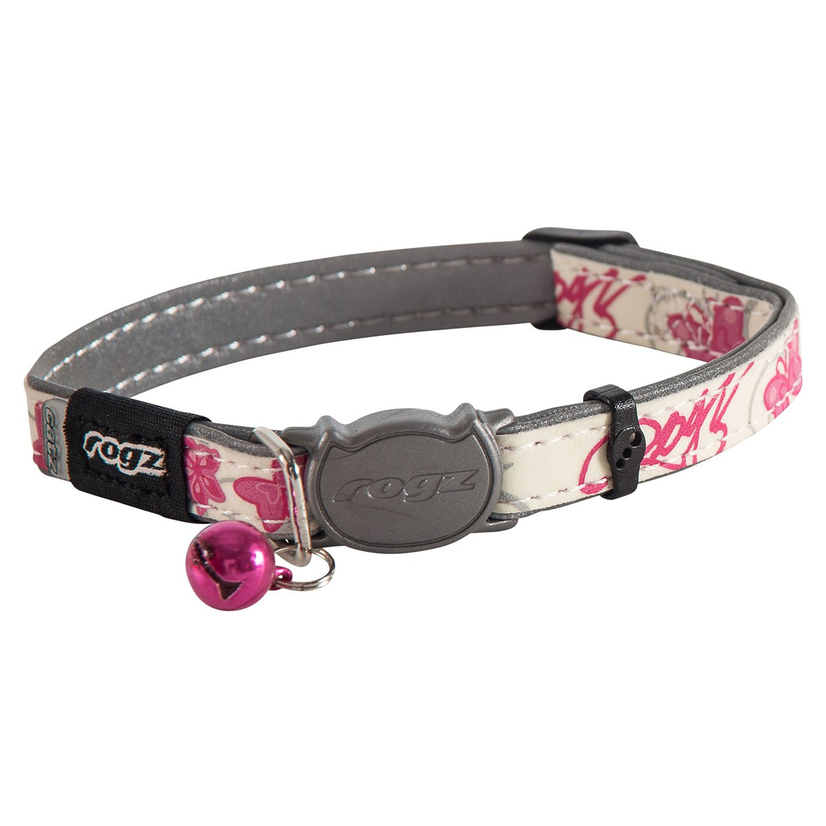 Rogz Glowcat Safeloc Cat Collar