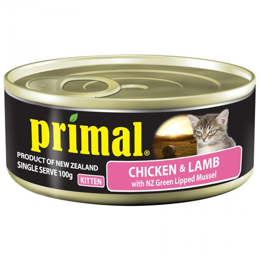 Primal Chicken & Lamb Wet Kitten Food