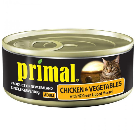 Primal Chicken and Vegetables Wet Cat Food