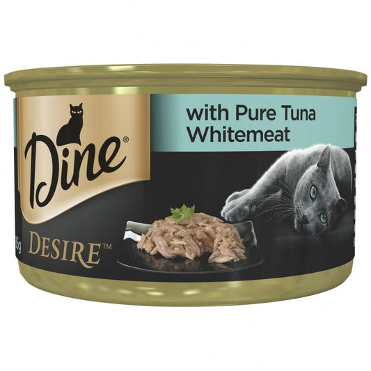 Dine Desire Pure Tuna Whitemeat Wet Cat Food