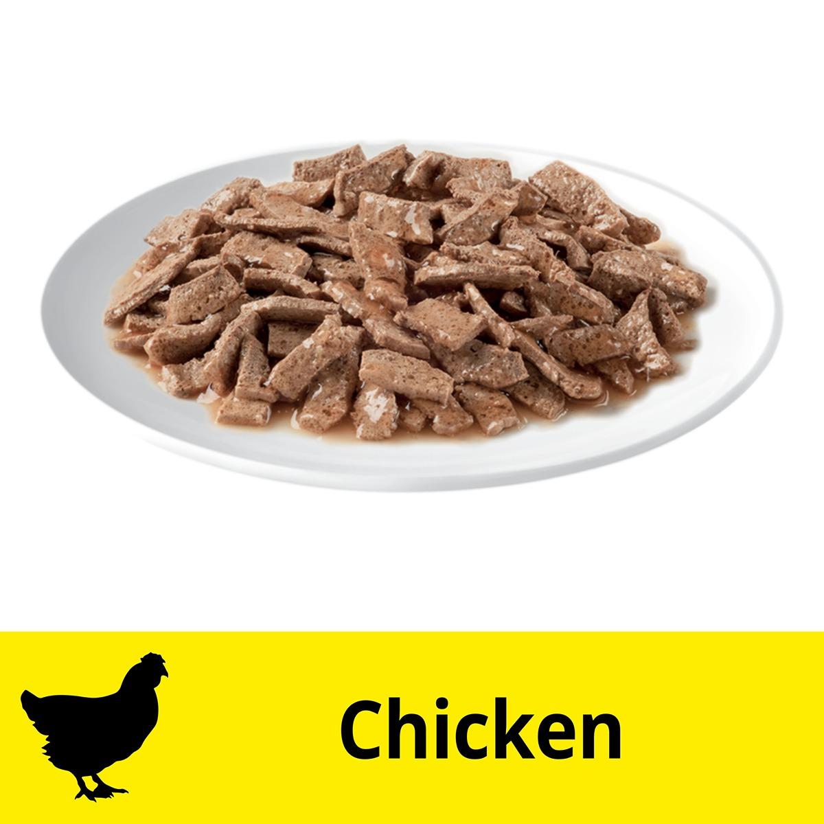Dine Slices with Succulent Chicken Wet Cat Food