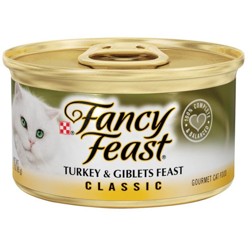 Fancy Feast Classic Pate Turkey & Giblets Wet Cat Food