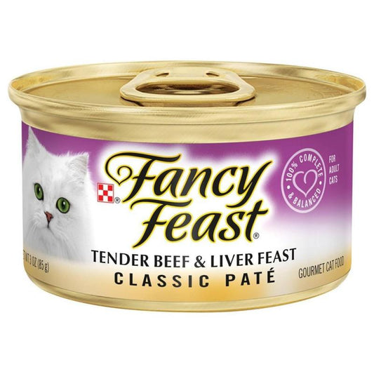 Fancy Feast Classic Pate Beef & Liver Wet Cat Food